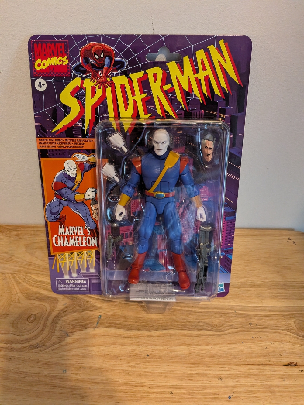 Marvel Chameleon Action Figure - Blue & Red Accents